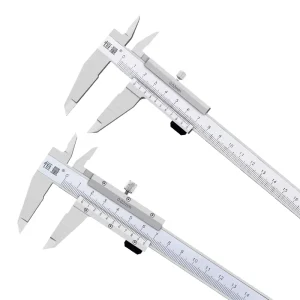 Stainless Steel High-Precision 0.03mm Vernier Caliper with Inner and Outer Diameter Measurement and Laser Engraving