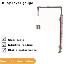 Stainless Steel Magnetic Float Level Gauge for Liquids