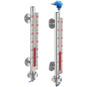 Stainless Steel Magnetic Level Gauge Industrial Grade High Precision Digital Magnetic Flap Level Gauge