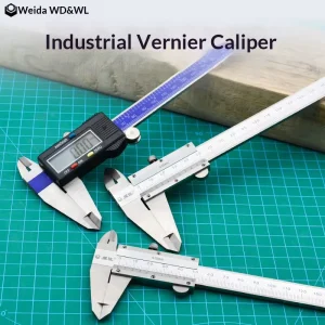 Stainless Steel Mechanical Vernier Caliper 0 150 200 300mm 0.01mm Industrial Measuring Tool Inner Outer Depth OEM