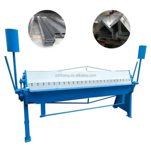 Stainless Steel Metal Manual Sheet Hand Type Folding Machine