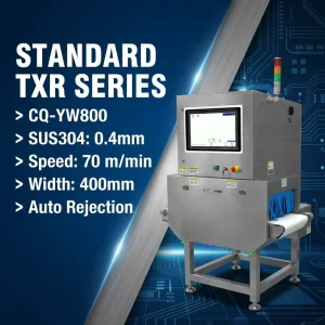 Stainless Steel SUS304 Food Grade X-ray Detector for Metal Stone Impurities CE for High Accuracy Food Safety