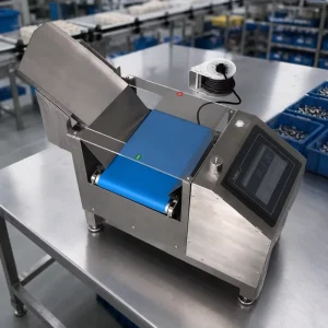 Stainless Steel Tabletop Weight Check Conveyor for Small Parts Industrial Use with Digital Display