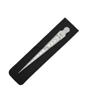 Stainless Steel Taper Feeler Gauge for Gap and Hole Measurement