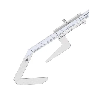Stainless Steel Vernier Calipers Odd Groove Milling Cutter Tap Diameter V shaped Top Measurement Precision Instrument