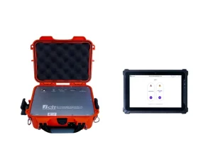 Steel Guardrail Post Depth Tester NDT Analyzer with 24-bit Precision Portable Data Acquisition System