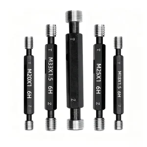 Steel Thread Plug Gauge No-Go Only Single-End Measuring Tool