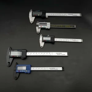 Strong Ostrich High-precision Plastic/Stainless Steel Vernier Calipers 0-100-150mm Inner Diameter for Jewelry Making