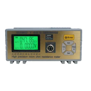 Sunkko T 686 200 Ohm High Precision Low Internal Resistance Measurement Relay Transformer Wire Resistance Detection Tester