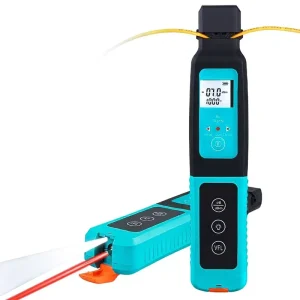 Synsensor Multi Function Optical Fiber Identifier OPM VFL Tester RJ45 243mm Compact Design Universal Clamp for FTTH Maintenance