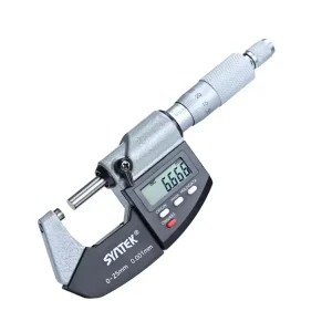 Syntek 0 25mm Digital Micrometer With Scale Line Electronic Outside Micrometer 0.001mm Micrometer Gauge