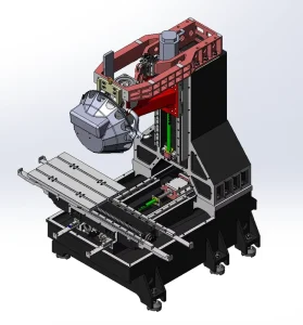 T600 Fanuc Compact Vertical CNC Machining Center 3 Axis Milling Drilling Tapping with BT30 Spindle