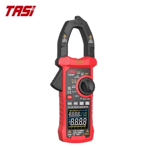 TASI TA813B+ Digital Clamp Meter 6000 Counts True RMS AC DC 1000A Ohm LowZ NCV Multimeter Resistance Diode DC Current