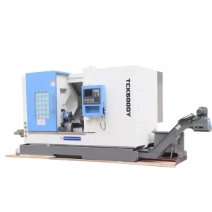 TCK600DY 1000 CNC Turning Milling Compound Machine 86mm Spindle Bore 3500rpm 12 Station BTM55 Power Turret Hydraulic Tailstock