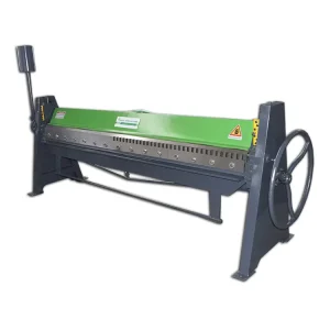 TDF 1.5X2500 Small Aluminum Sheet Bender Duct Manual Folding Machine for HVAC