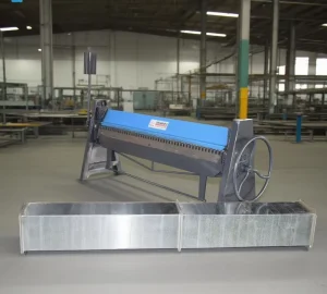 TDFH-2*1500 1.0-1.5mm Manual Steel Aluminium Plate Folding Sheet Bending Duct Machine