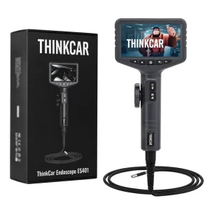 THINKCAR ES401 360° Rotating Endoscope 6MM 5 inch IPS Endoscope Inspection Camera Automotive Mechanical Industrial Endoscope