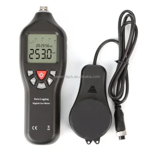 TL-602 High Precision Auto Range Digital Lux Meter 200,000 LUX 4% Accuracy 0.1 LUX Resolution LCD Display
