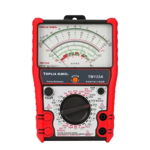 TM133A Pointer-type Multimeter Multi-functional Testing Instrument 2500V AC/DC Voltage 10A Current Measurement for Industrial