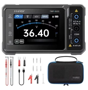 TMP-600 4.5-Digit 3-in-1 Touchscreen Oscilloscope Multimeter 10MHz 48MS/s DSO 60000 Counts True RMS Tester