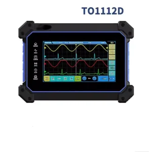 TO1112D Portable Touch Screen Tablet Digital Oscilloscope 8M Storage 110MHz