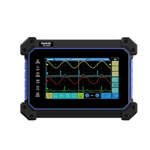 TO1112D Touch Screen Digital Oscilloscope 2 Channels 110 Mhz Handheld Oscilloscope Signal Source Multimeter