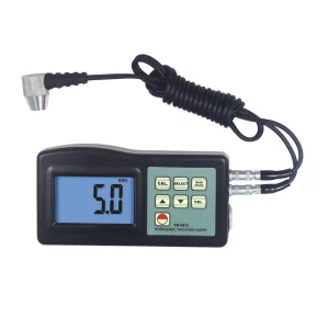 TOKY High Tech Stainless Steel Ultrasonic Thickness Meter TM 8812 0.5mm Accuracy 4 Digit LCD Display 200mm Measuring Range Low