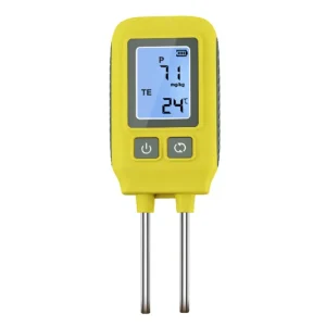 TONY SGS09 Soil Nutrient Tester Digital Display Nitrogen Phosphorus Potassium Moisture 0% 90% Temperature 0 60 ABS+Stainless