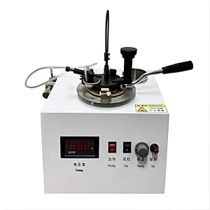 TPC 100 Digital Closed Cup Flash Point Tester 600W Heating Power Gas Ignition for Measuring Diesel Flash Point Petroleum
