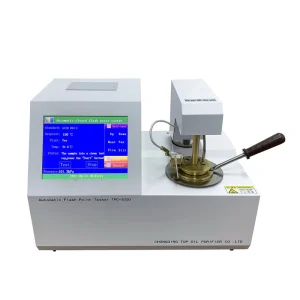 TPC 3000 Automatic Closed Cup Flash Point Tester with Touch Screen and Data Storage for Petroleum Products