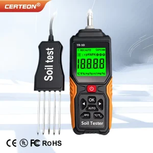 TR 1 Soil Moisture Sensor RS485 Soil Tester EC Temperature Sensor Portable Soil Analyzer Greenhouse Farming Device