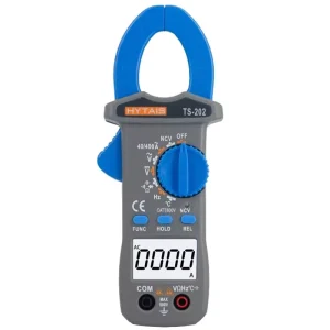 TS202+ Digital Clamp Meter True RMS Multimeter Frequency NCV Resistor Capacitor Diode Temperature Tester