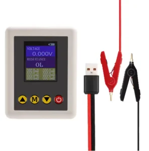 TS4520 High-Precision Lithium Battery Internal Resistance Meter Tester 1.77″ TFT Digital Voltmeter Voltage Meter Detector