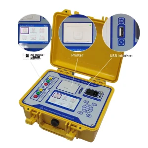 TTR AC100-240V Digital Transformer Turns Ratio Tester with CT Ratio and Polarity Testing