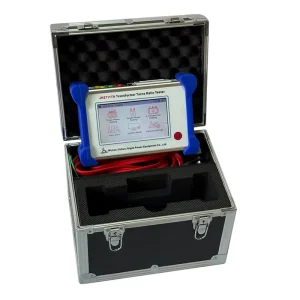 TTR Meter Neutral Point Handheld Three-Phase Transformer Turns Ratio Tester with High/Low Voltage Reversal Alert