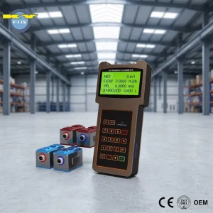TUF-2000H Handheld Clamp-on Ultrasonic Flow Meter High Accuracy Portable ABS Liquid Flowmeter Water Oil Diesel Alcohol