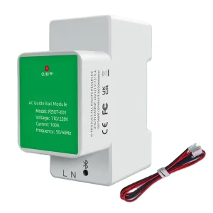 TUYA Smart WiFi Electric Meter Single Phase Din Rail Meter Cost Energy Voltage Current Power Mobile Phone App Remote Monitoring
