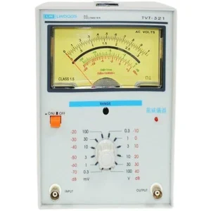 TVT-321 TVT-322 300V Dual-Channel Dual-Pointer Millivolt Meter for Voltage Measurement