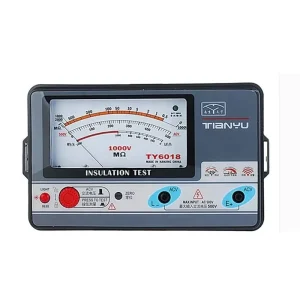 TY6018 1000V Insulation Resistance Meter Analog INSULATION TESTER 0.5 2000M