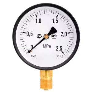 Technical Manometer MO-411-R2.5 Radial Plastic Accuracy Class 2.5