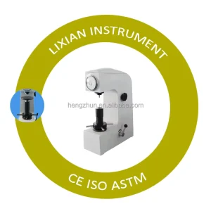 Test Force 60 100 150 KGF ISO Certified Manual Rockwell Hardness Tester Equipment