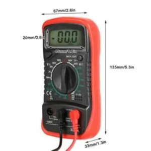 Testing Equipments Digital Multimeter AC DC Voltmeter Ammeter Ohmmeter Volt Tester Meter XL830L