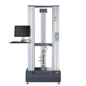 Textile Customized Electronic Tensile Testing Machine 100kg Capacity 1.0% Accuracy 220V Laboratory Equipment