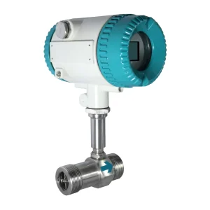 Threaded Stainless Steel Turbine Flowmeter Digital 4-20mA LCD Display OEM Water Oil +/-1% Accuracy IP65 Protection