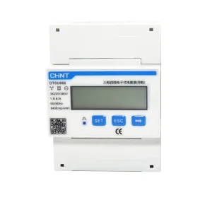 Three Phase 380V DTSU666380V1. 5 (6) a MODBUS 4P Mutual Inductance Rail Type Digital Display RS485 Electric Energy Meter