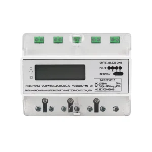 Three-Phase 7P Industrial Energy Meter with RS485 Communication and Anti-Interference Features