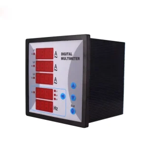 Three Phase DRO Digital Multimeter with 0.01%+1 Accuracy 0-500VAC & 0-5A Range Measures Frequency Model SLYB292Z-9X5-IUF