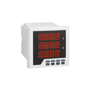 Three Phase Digital Current and Voltage Meter