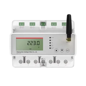 Three Phase Din Rail Smart Current Transformers Meter
