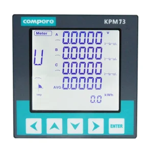 Three Phase Electricity Sub Meter Remote Control Digital Electric Meter 3 Phase Power Meter